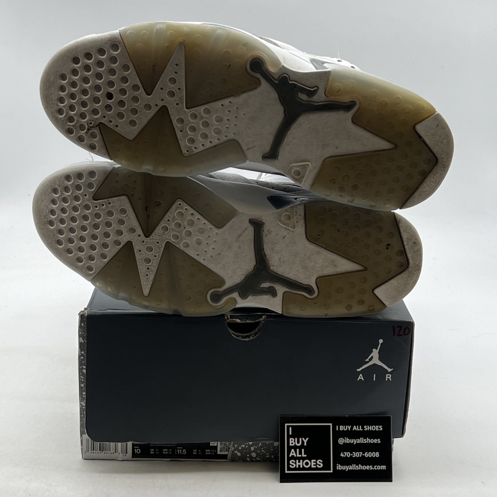 Size 10 - Air Jordan 6 Retro Low Cool Grey (CT8529-100)