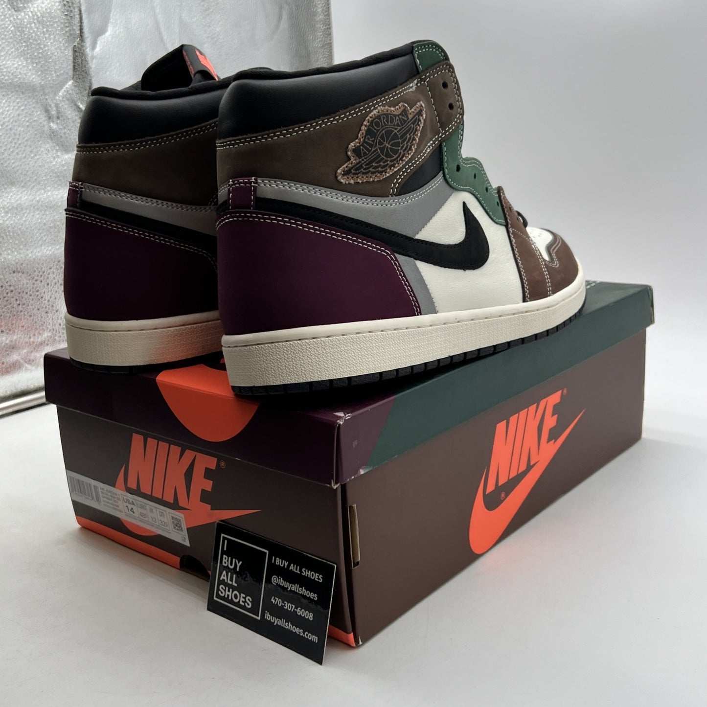 Size 14 - Air Jordan 1 High OG Crafted 2021 (DH3097-001)