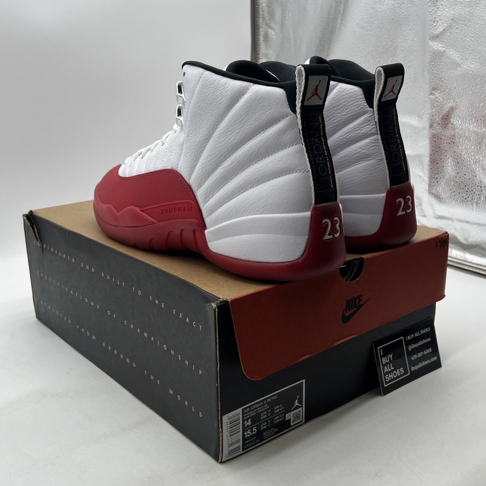 Size 14 - Air Jordan 12 Retro 2023 Mid Cherry (CT8013-116)