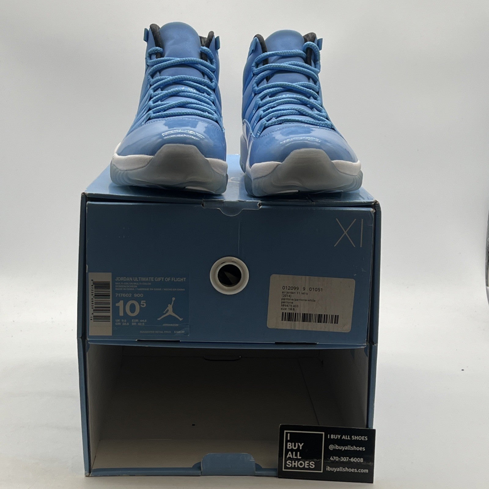 Size 10.5 - Air Jordan 11 Retro Pantone (689479-405)