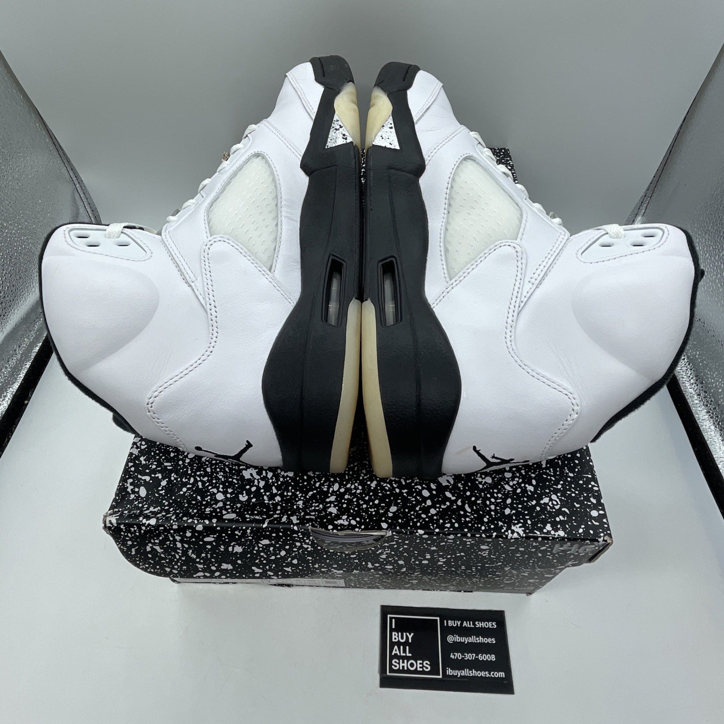 Size 11 - Air Jordan 5 Retro White Black (DD0587-110)