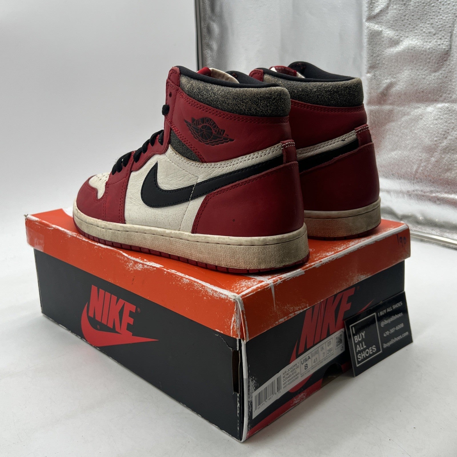 Size 8 - Air Jordan 1 Retro High OG Chicago Reimagined Lost & Found (DZ5485-612)