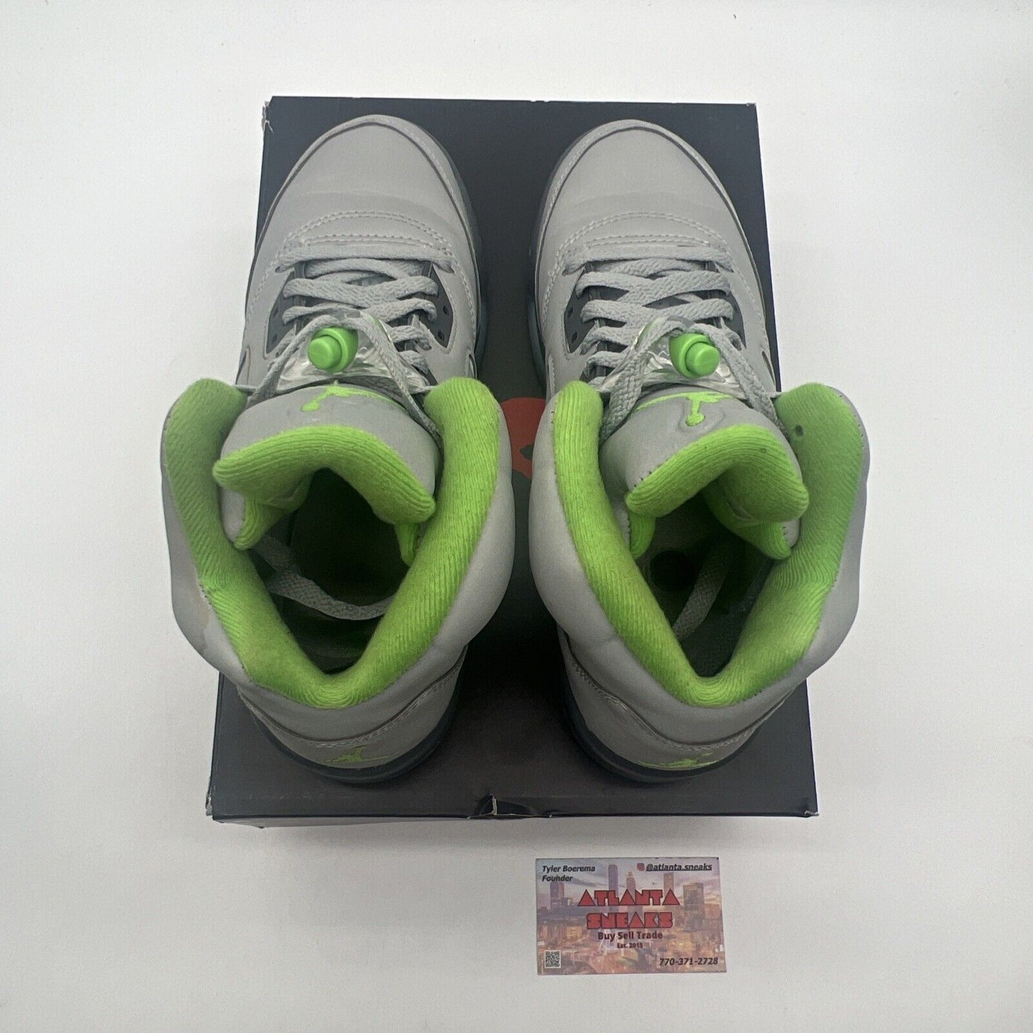 Size 6 (GS) - Jordan 5 Retro 2022 Mid Green Bean