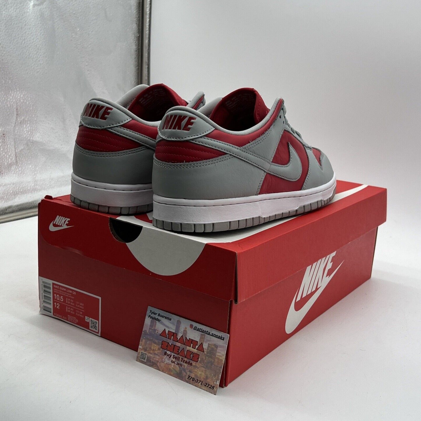 Size 10.5 - Nike Dunk CO.JP 2024 Low Ultraman White Red Leather (FQ6965-600)