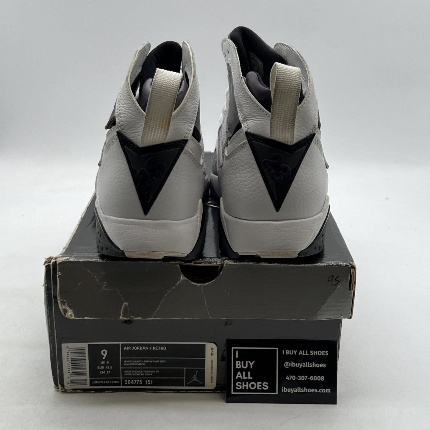 Size 9 - Air Jordan 7 Retro Flint (304775-151)