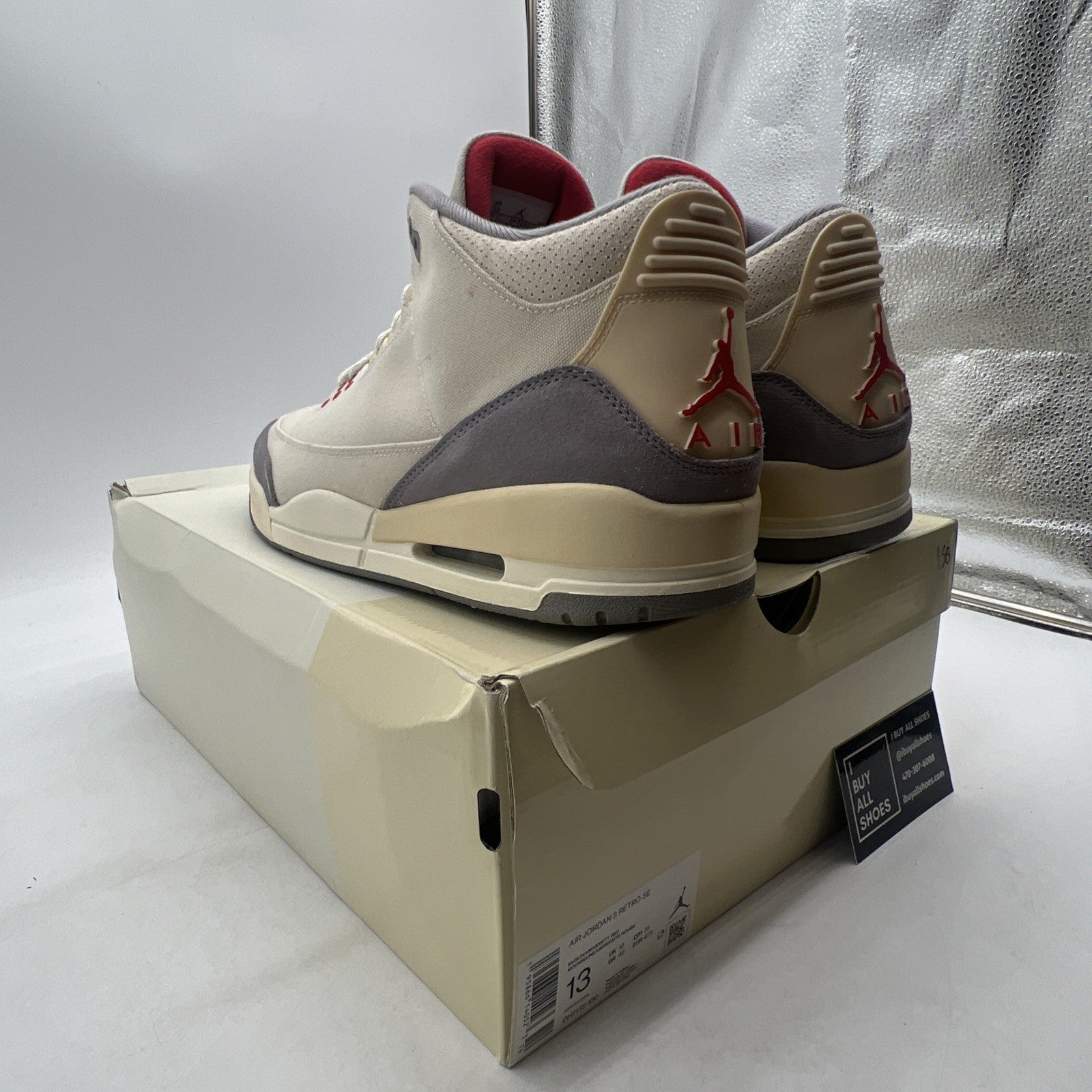 Size 13 - Air Jordan 3 Muslin (DH7139-100)