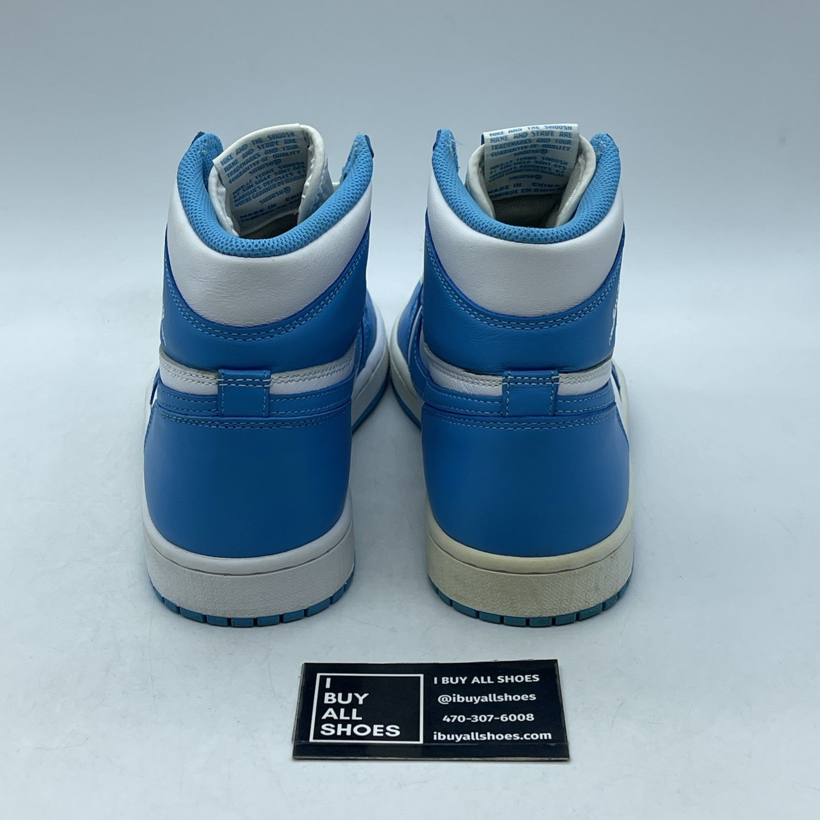 Size 9 - Air Jordan 1 Retro High OG UNC 2015 (555088-117)