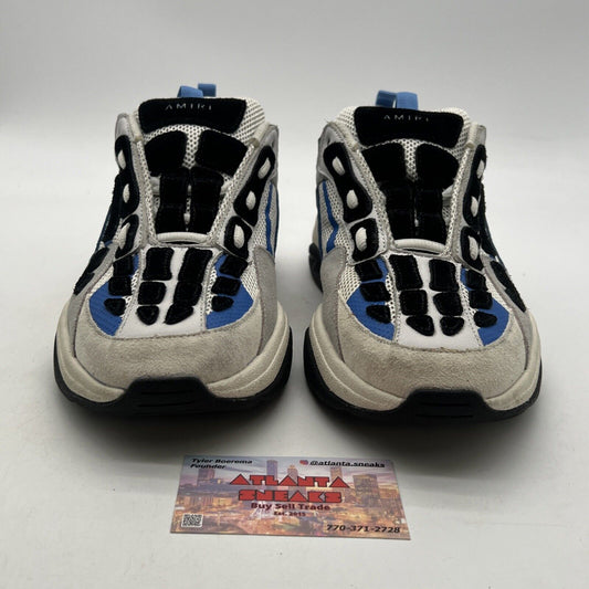 Size 9 - Amiri Bone Runner Sneaker Blue/White