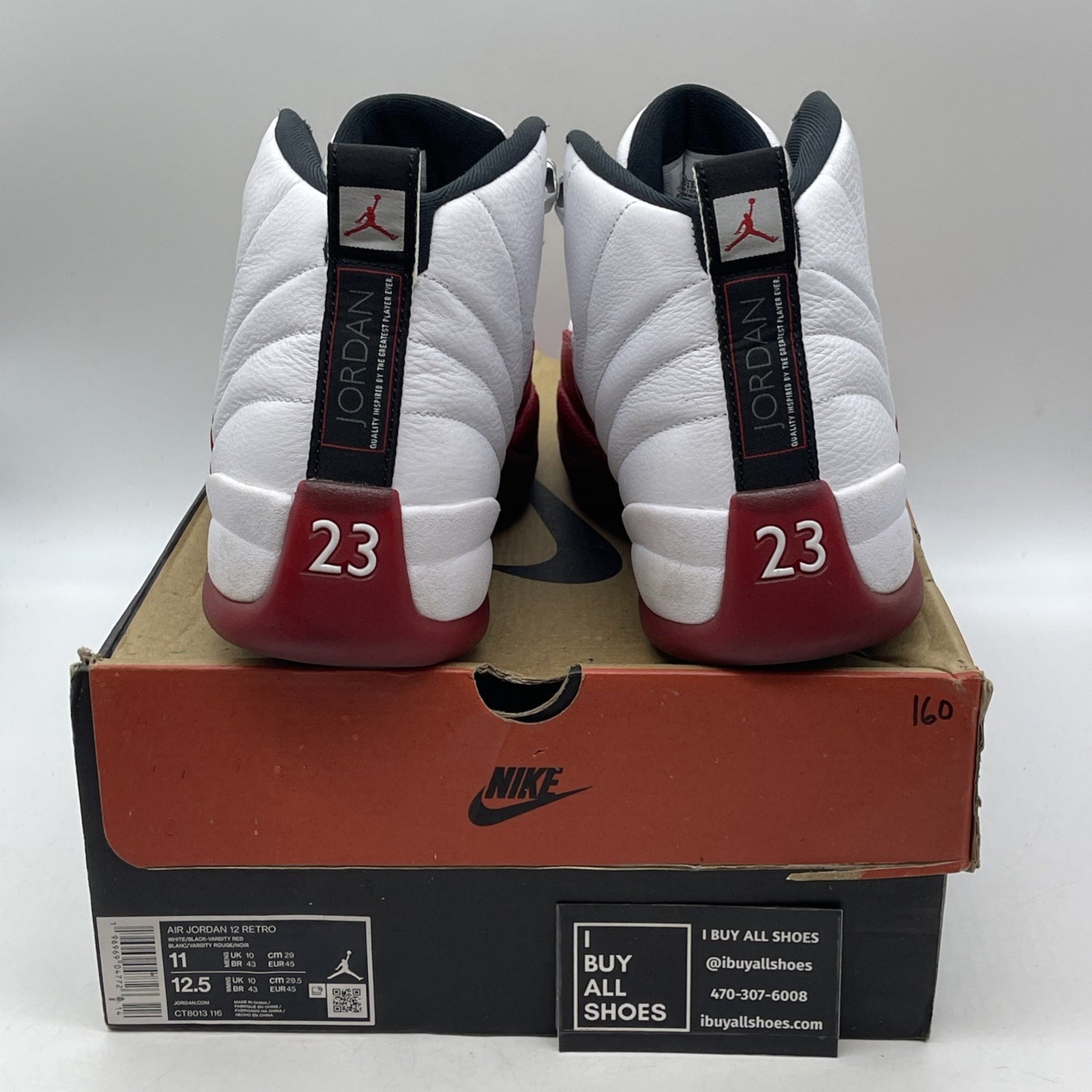 Size 11 - Air Jordan 12 Retro 2023 Mid Cherry (CT8013-116)