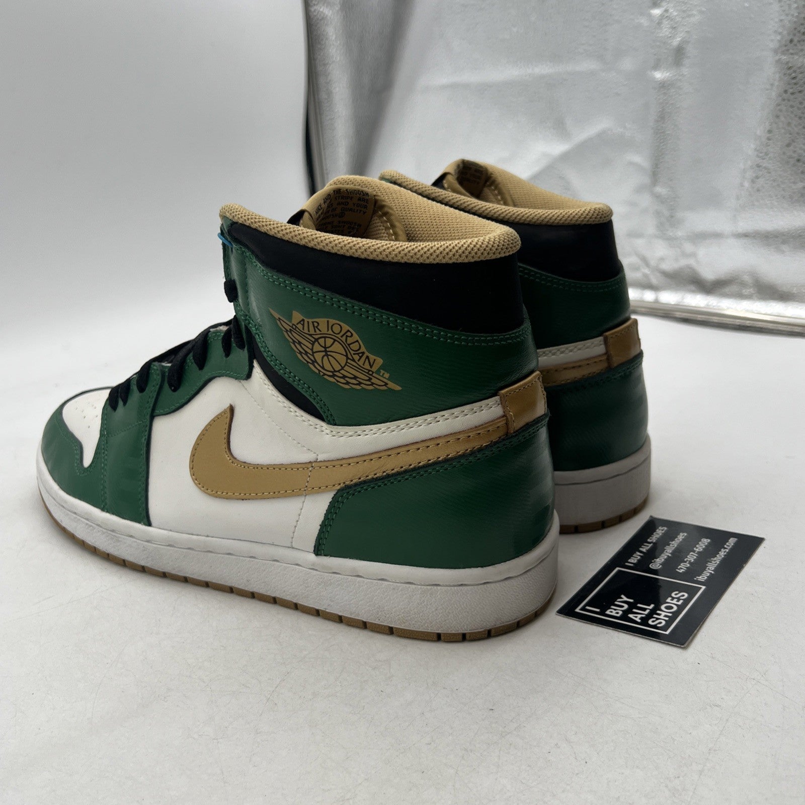Size 12 - Air Jordan 1 Retro OG High Celtics (555088-315)