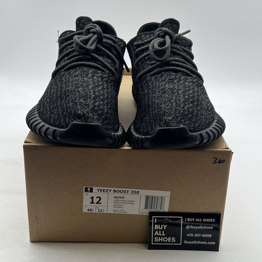 Size 12 - adidas Yeezy Boost 350 2015 Pirate Black (AQ2659)