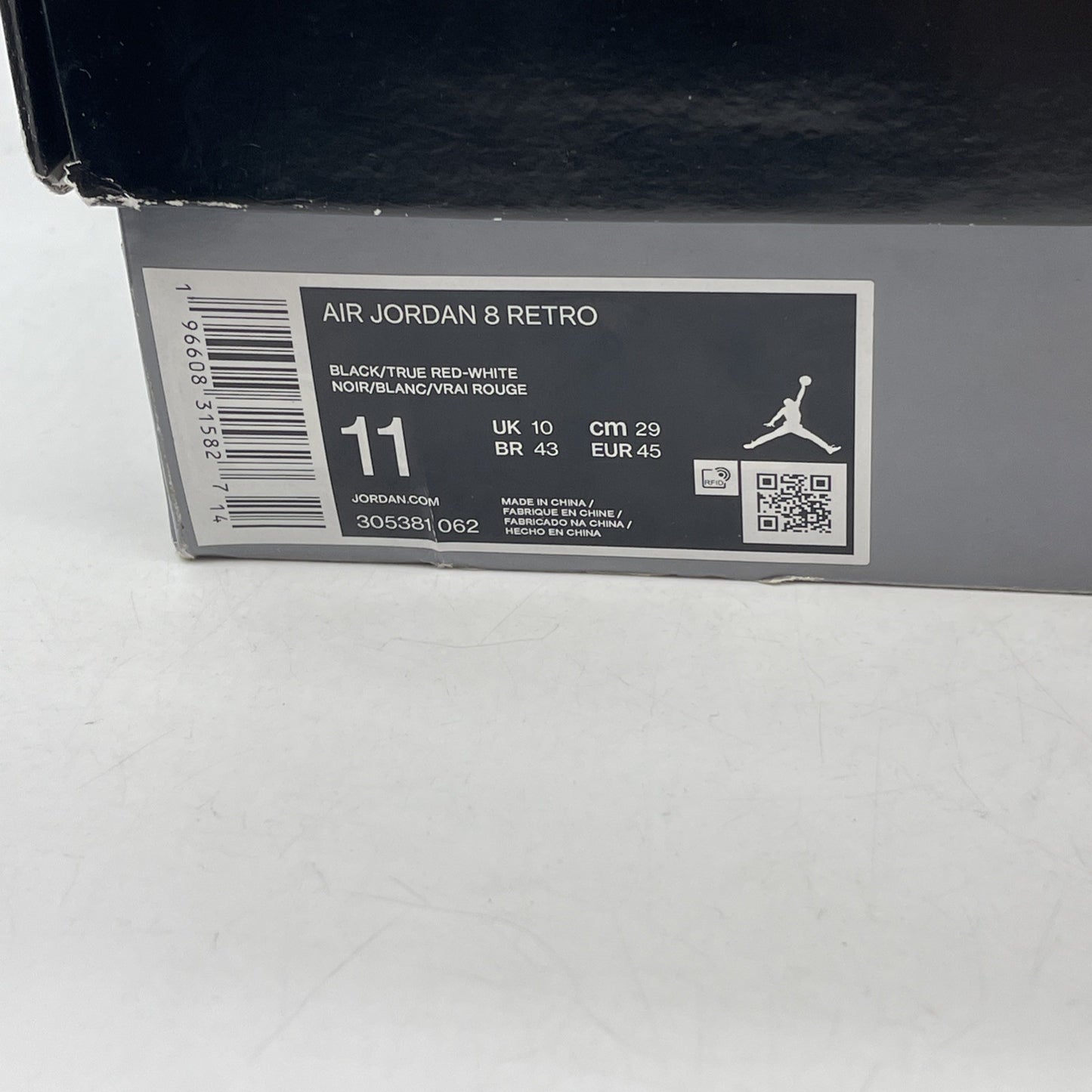 Size 11 - Air Jordan 8 Retro Mid Playoff (305381-062 305381-062)
