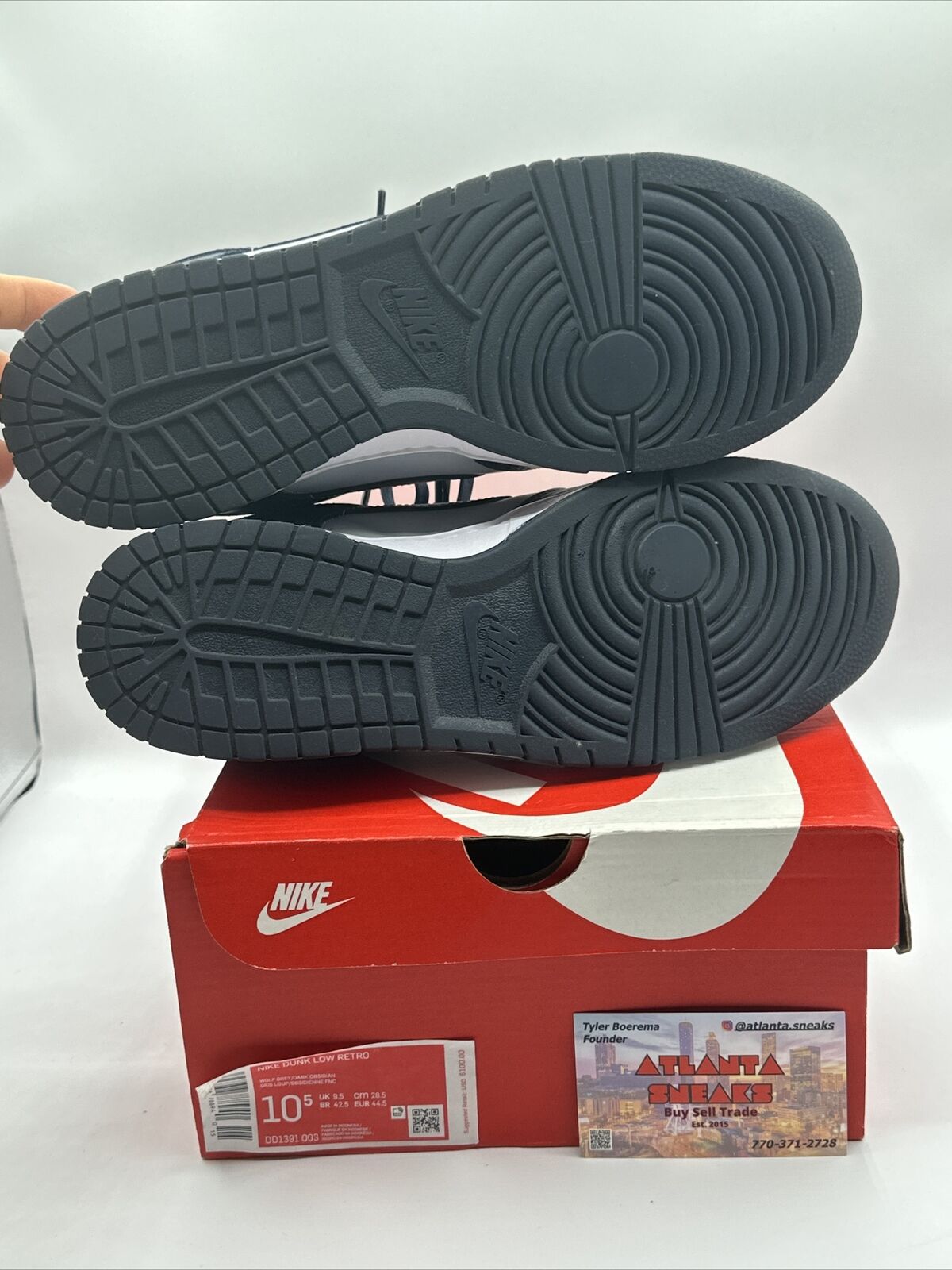 Size 10.5 - Nike Dunk Low Georgetown