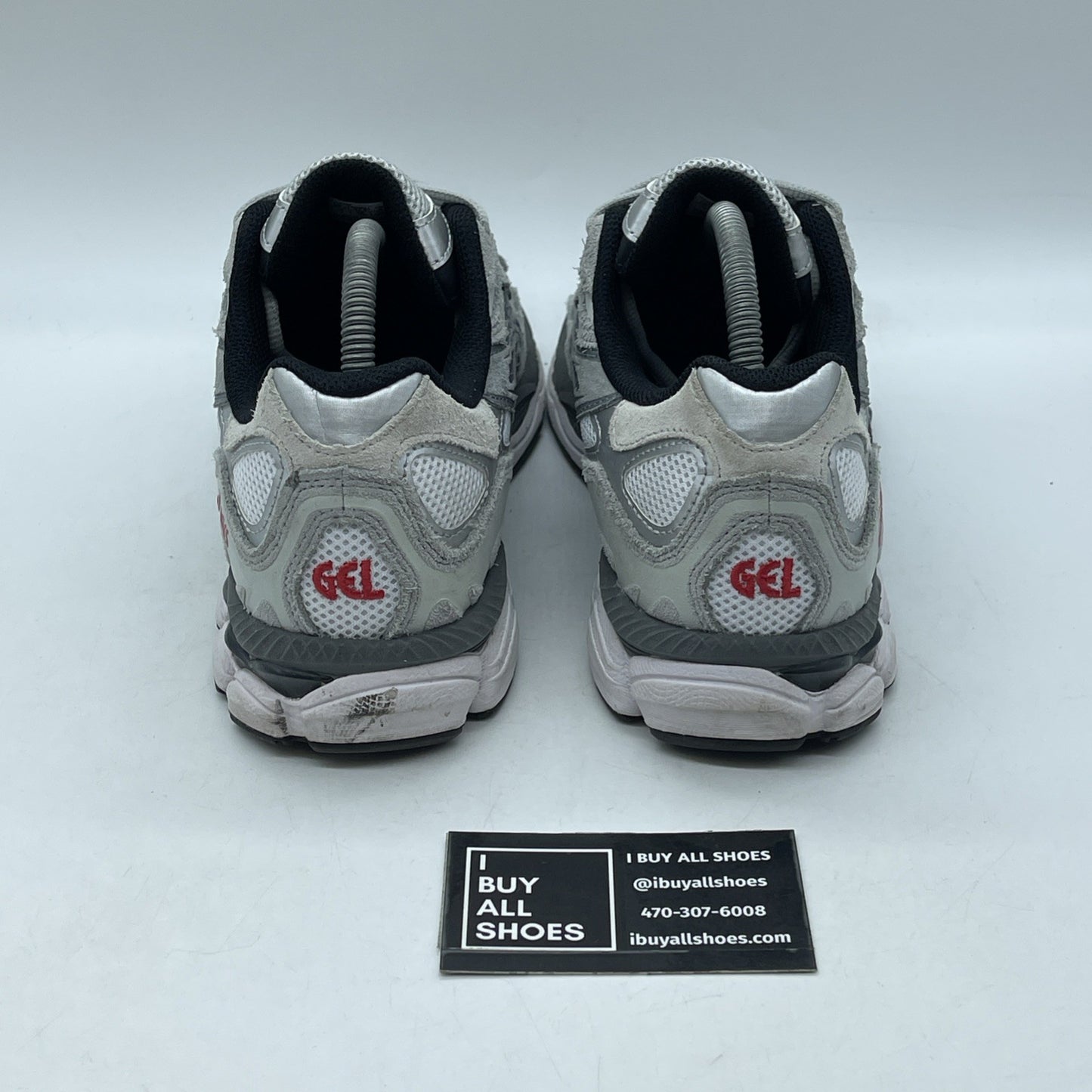 Size 8 - ASICS Gel NYC Graphite Grey Black (1201A789)
