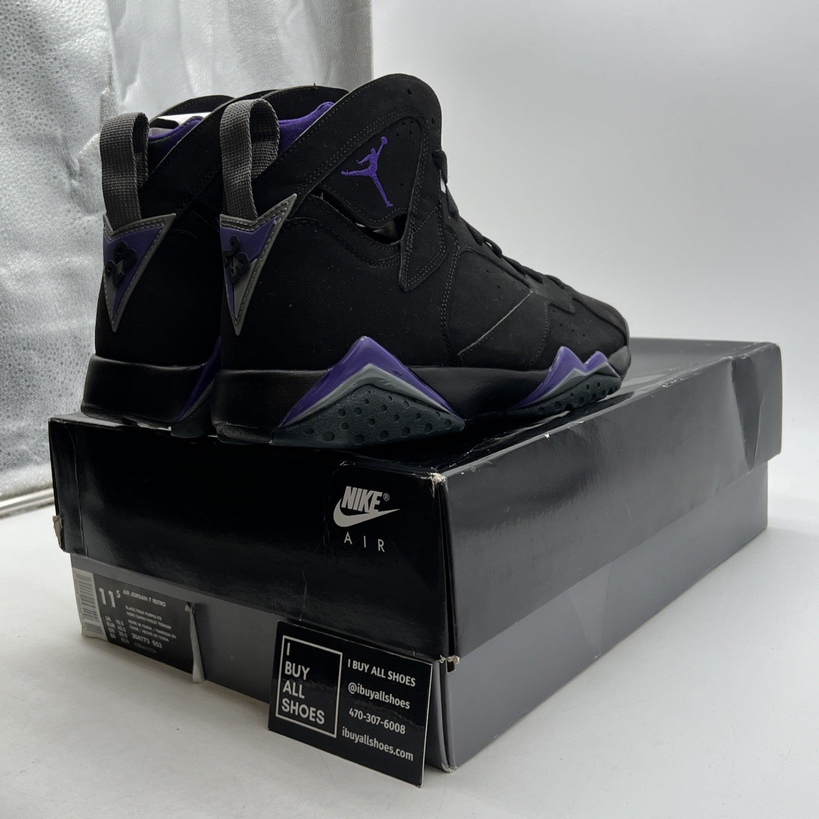 Size 11.5 - Air Jordan 7 Retro PE Ray Allen (304775-053)