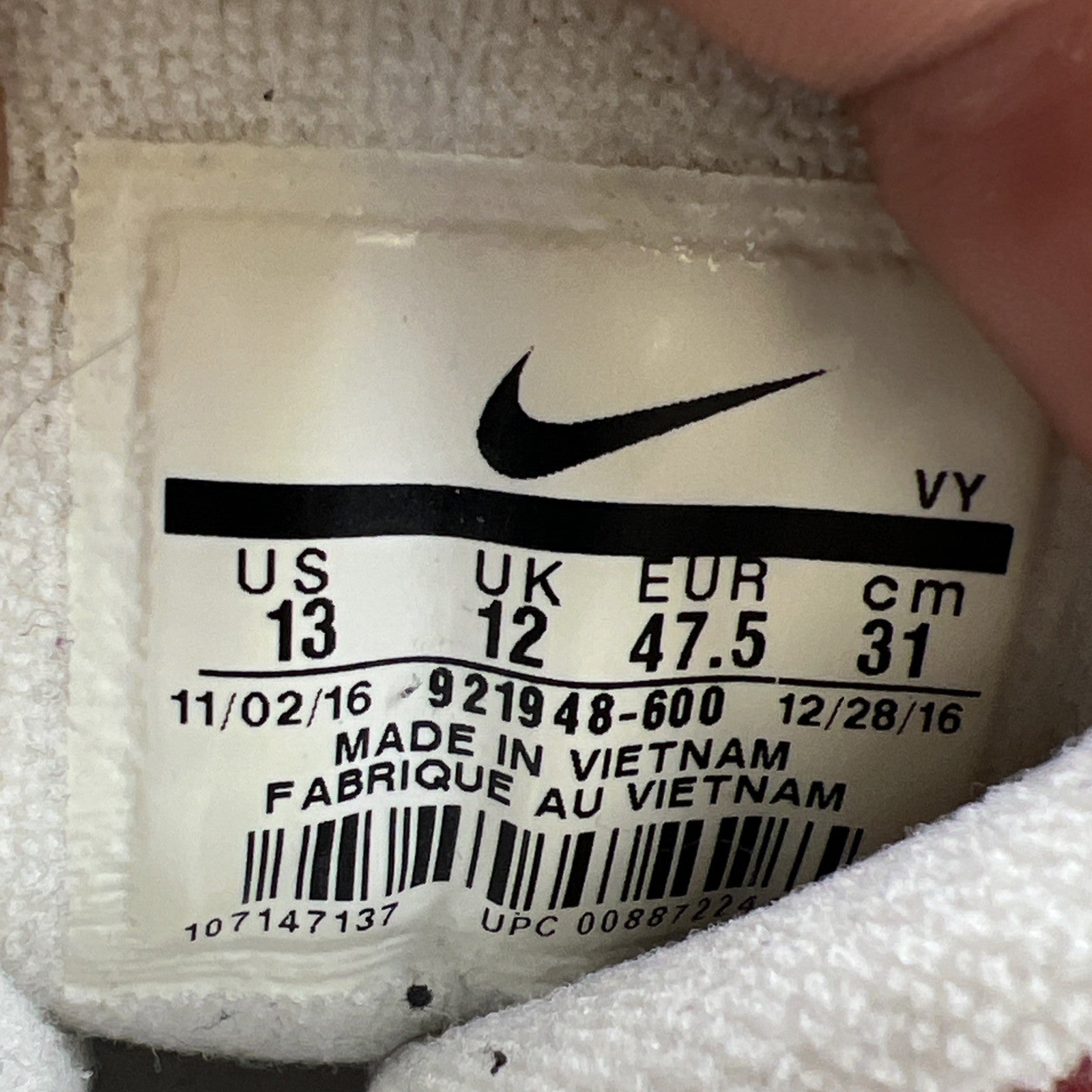 Size 13 - Nike Air More Uptempo 2021 Bulls (921948-600)
