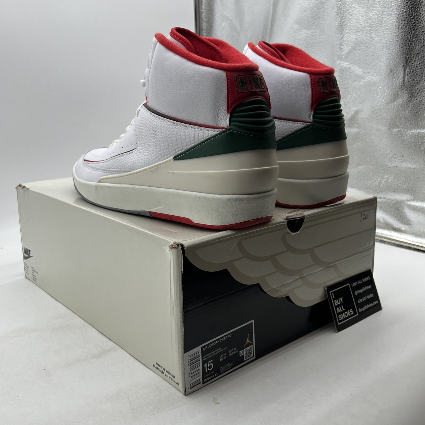 Size 15 - Air Jordan 2 Retro Origins (DR8884-101)