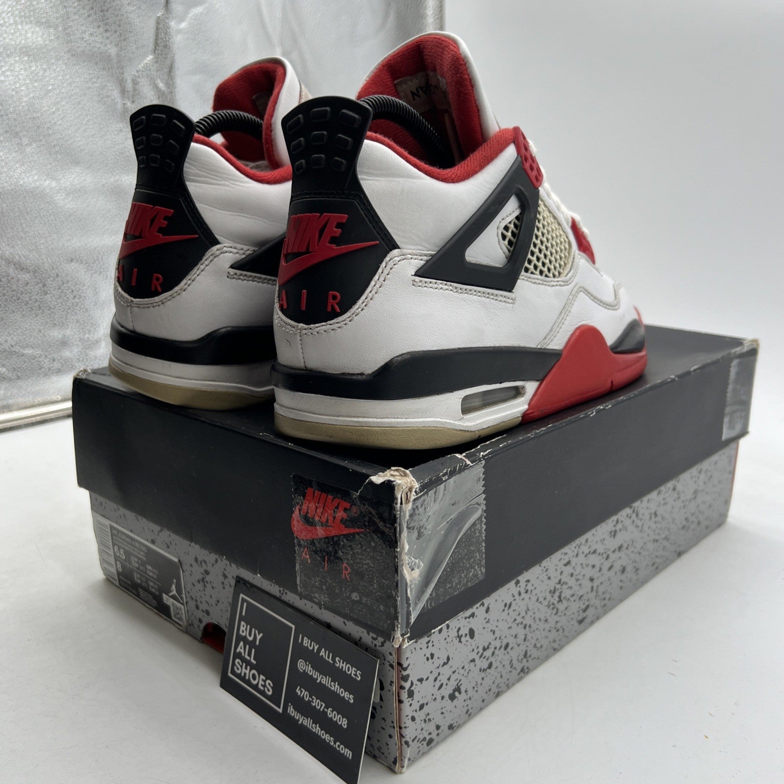 Size 6.5 - Air Jordan 4 Retro OG Mid Fire Red (DC7770-160)