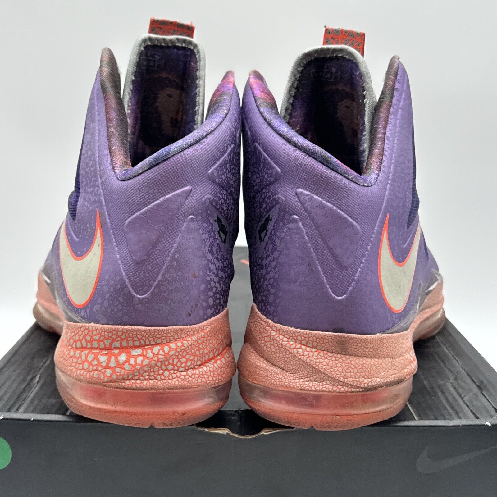 Size 11.5 - Nike LeBron 10 All Star - Extraterrestrial 2013 Purple Reflective Or