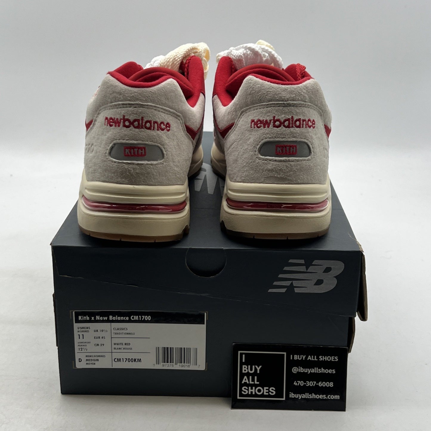 Size 11 - Kith x New Balance 1700 Canada Pack - Marshmallow (CM1700KM)