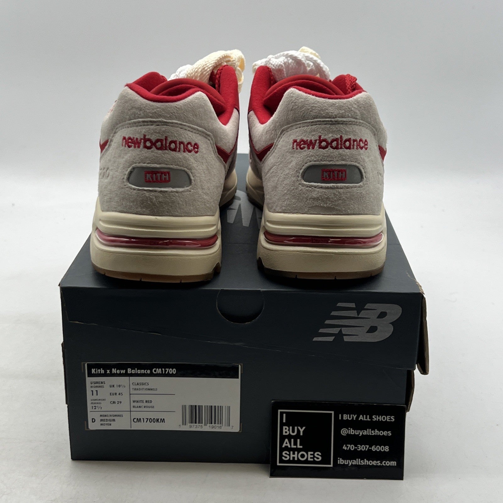 Size 11 - Kith x New Balance 1700 Canada Pack - Marshmallow (CM1700KM)