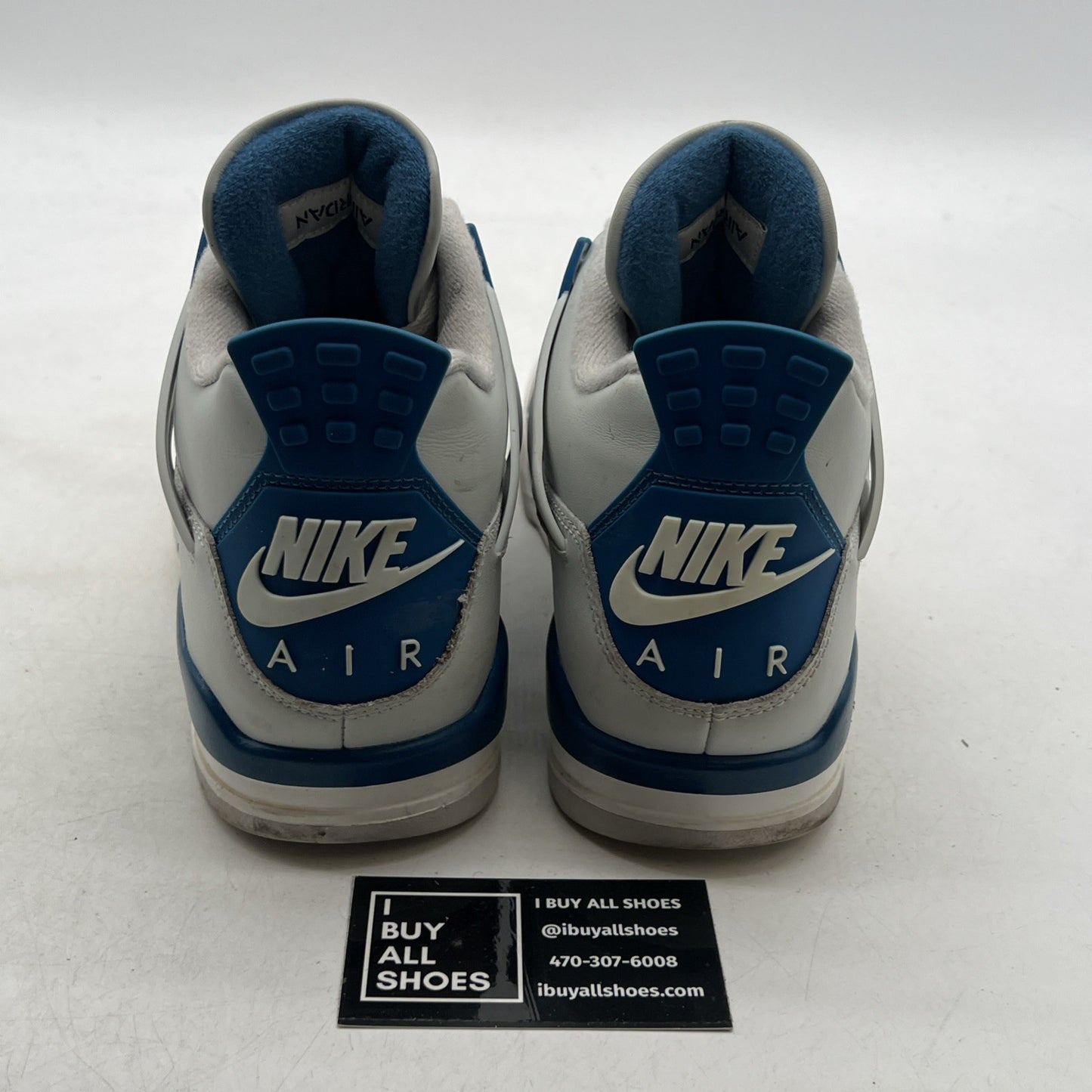 Size 9 - Air Jordan 4 Retro 2024 Military Blue (FV5029-141)