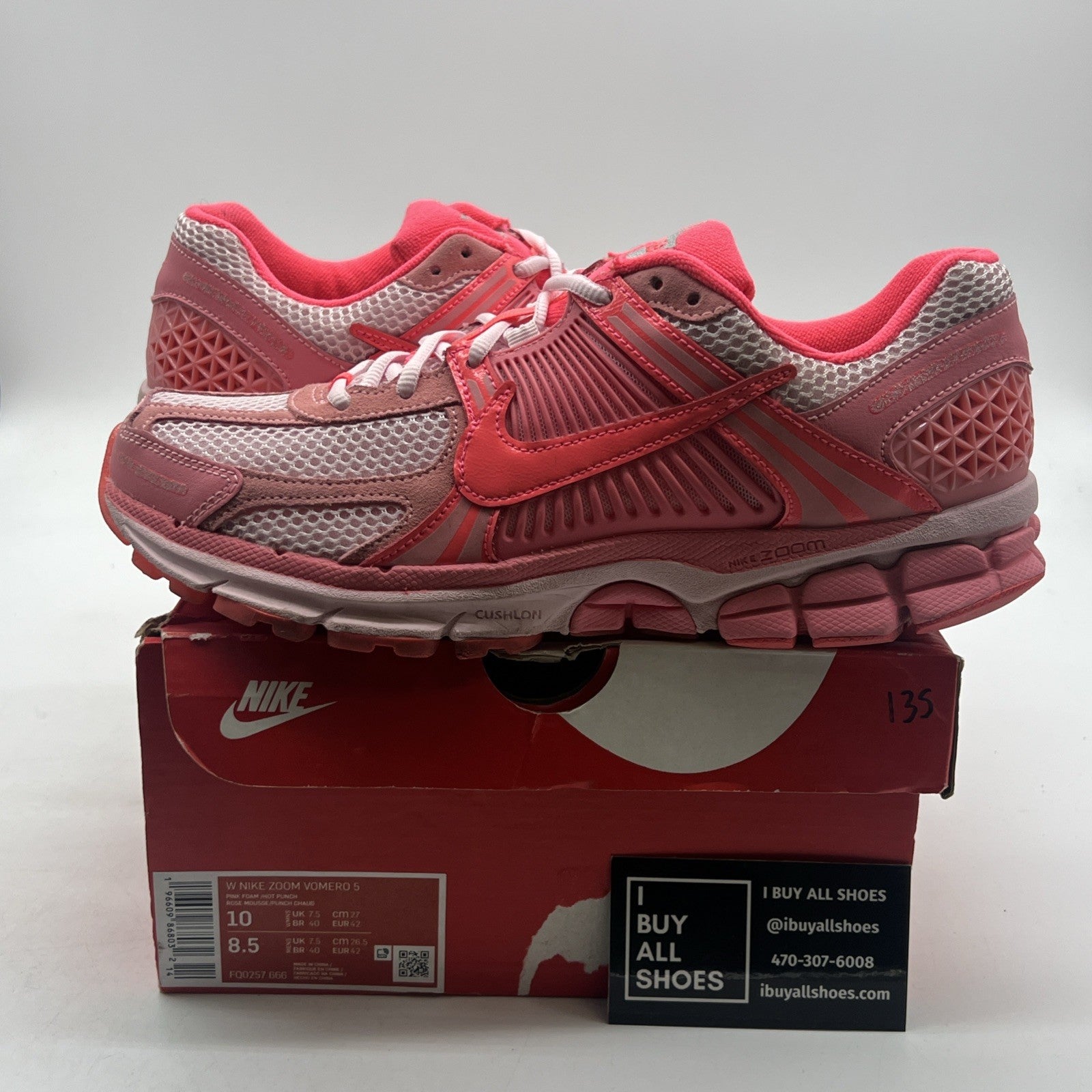 Size 10 - Nike Air Zoom Vomero 5 Barbie W (FQ0257-666)