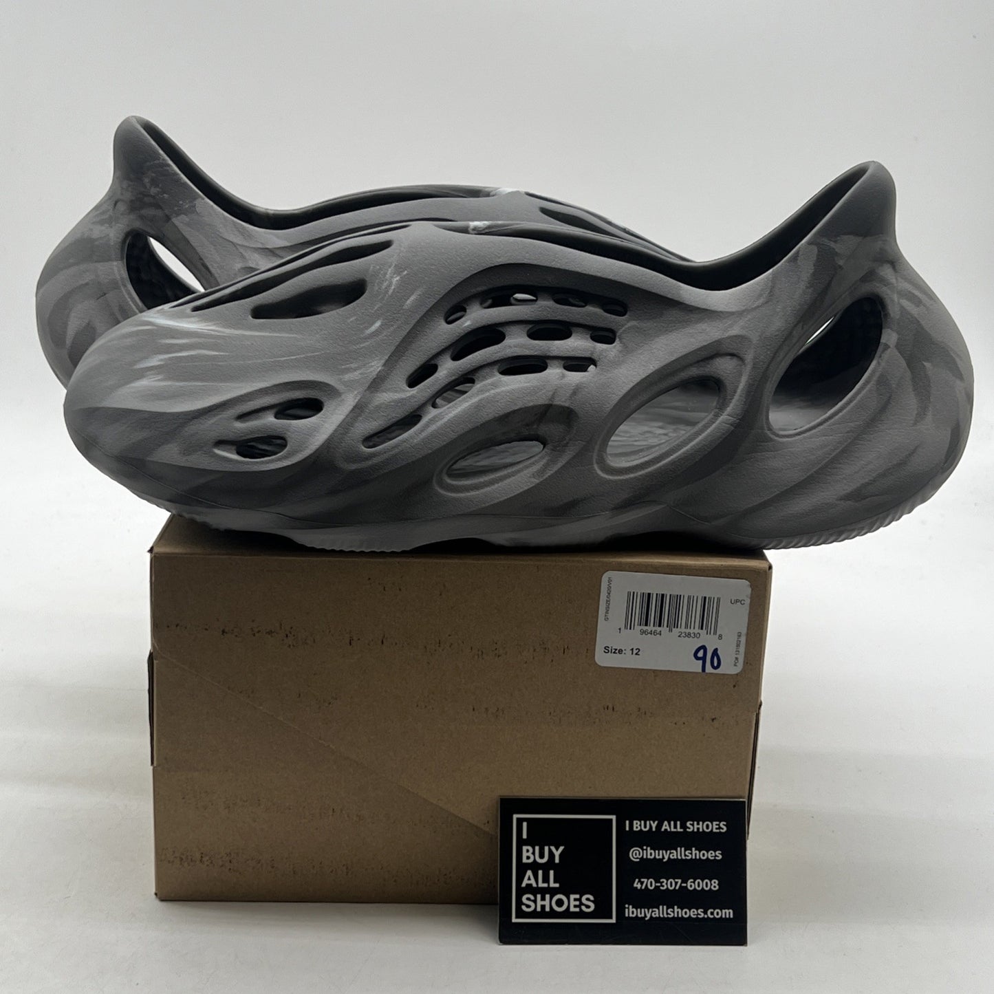 Size 12 - Adidas Yeezy Foam Runner 'MX Granite' (IE4931)