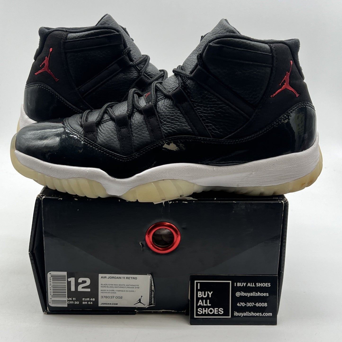 Size 12 - Air Jordan 11 Retro 72-10 2015 (378037-002)