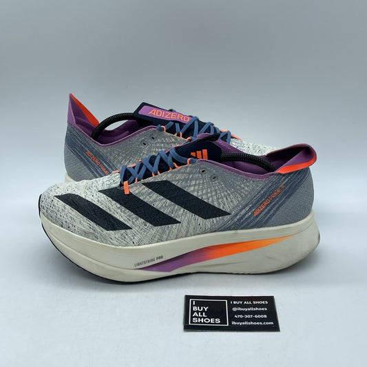 Size 11 - adidas Adizero Prime X Strung Off White Pulse Lilac (GX6675)