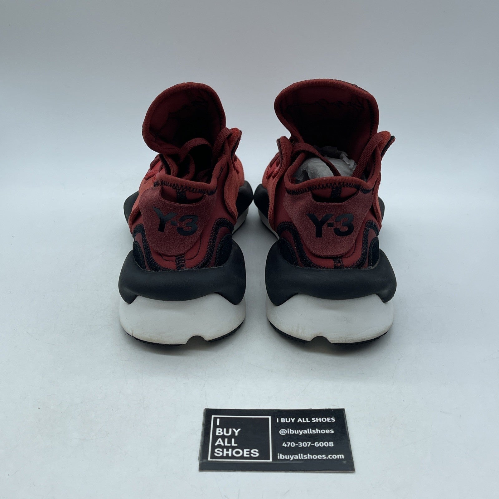 Size 9 - adidas Y-3 Kaiwa Lush Red (CG6981)