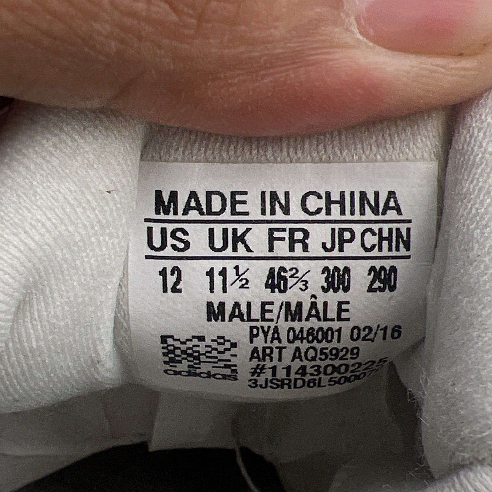 Size 12 - adidas UltraBoost 2.0 Triple White (AQ5929)