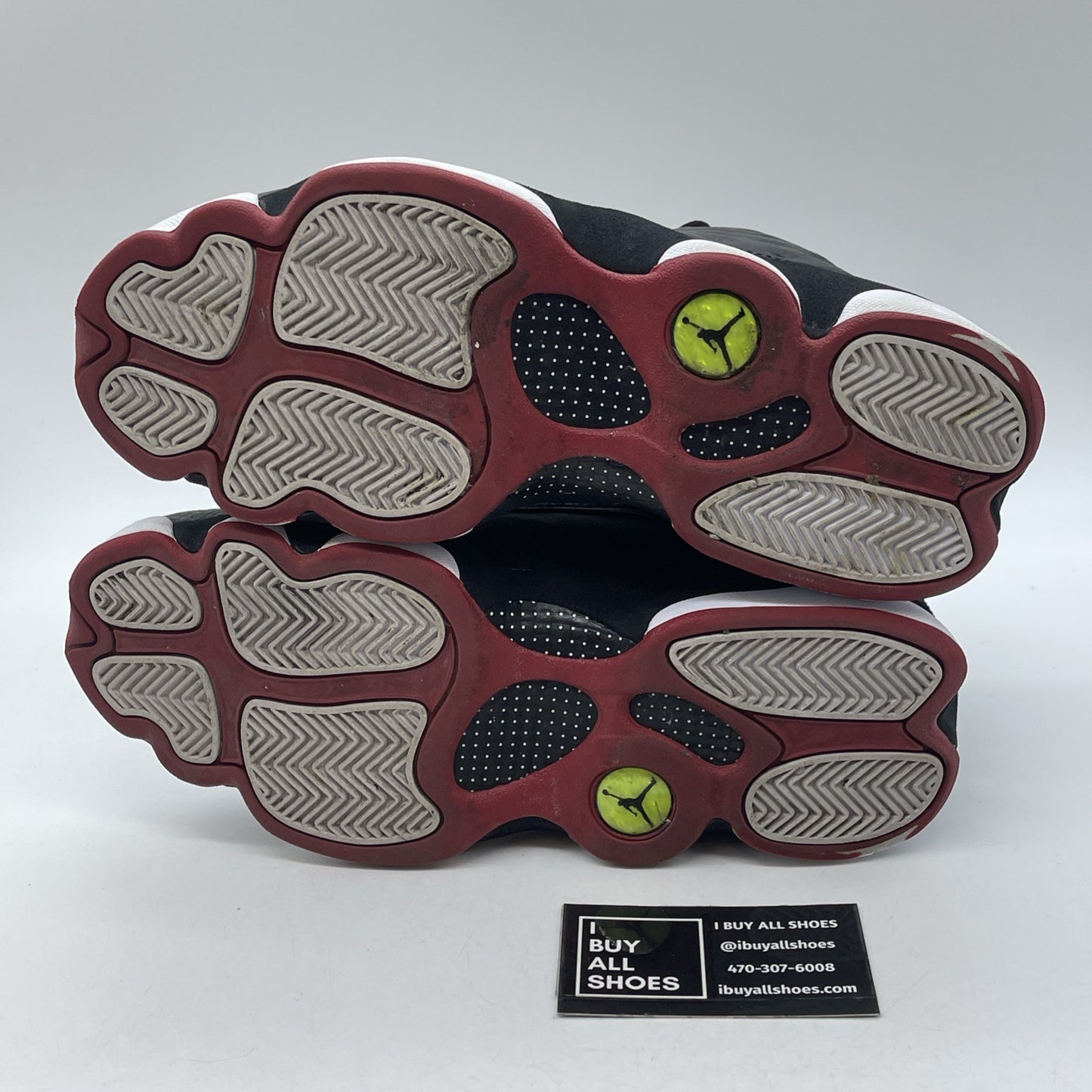 Size 8.5 - Air Jordan 13 Retro 2011 Playoff Black Suede Leather (414571-001)