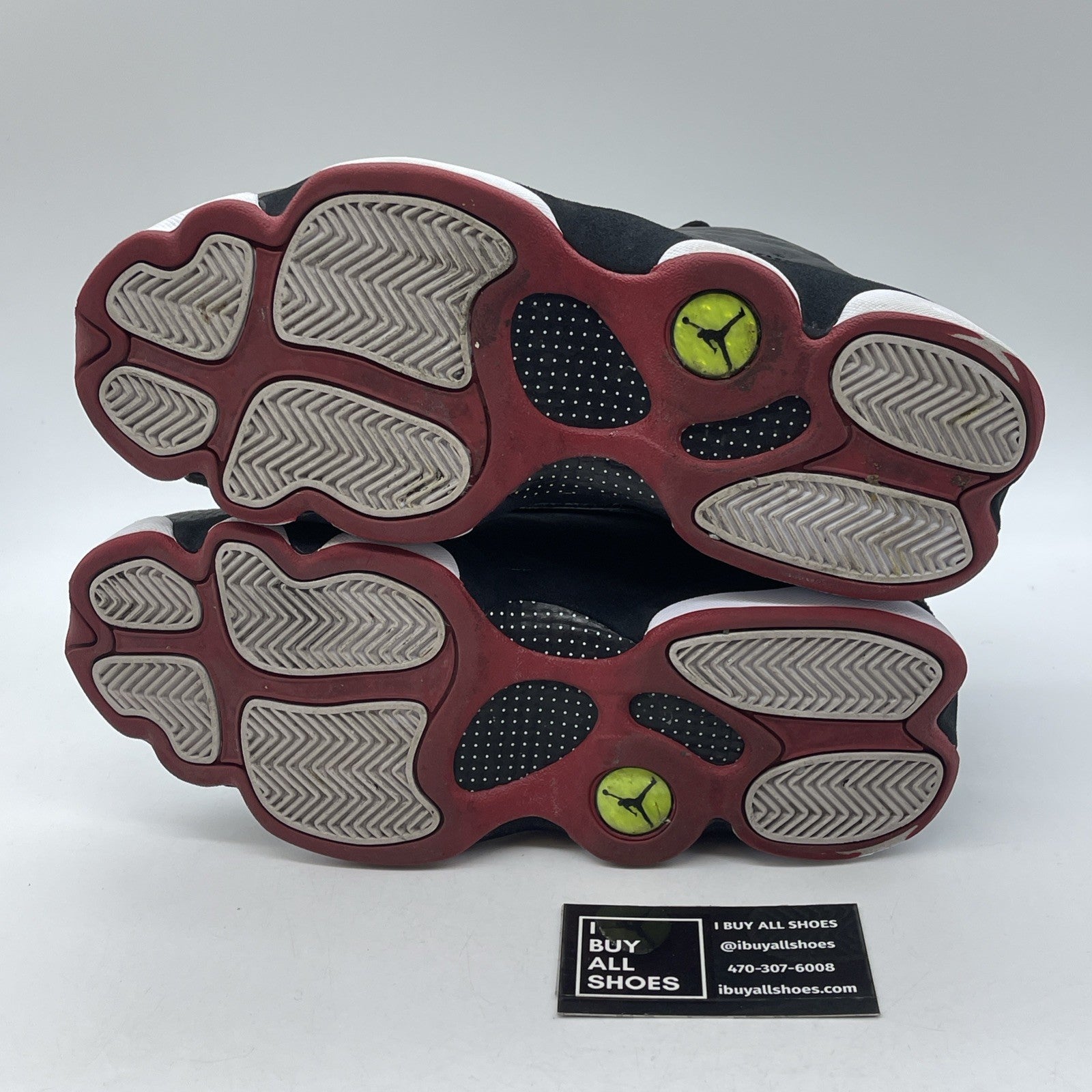 Size 8.5 - Air Jordan 13 Retro 2011 Playoff Black Suede Leather (414571-001)