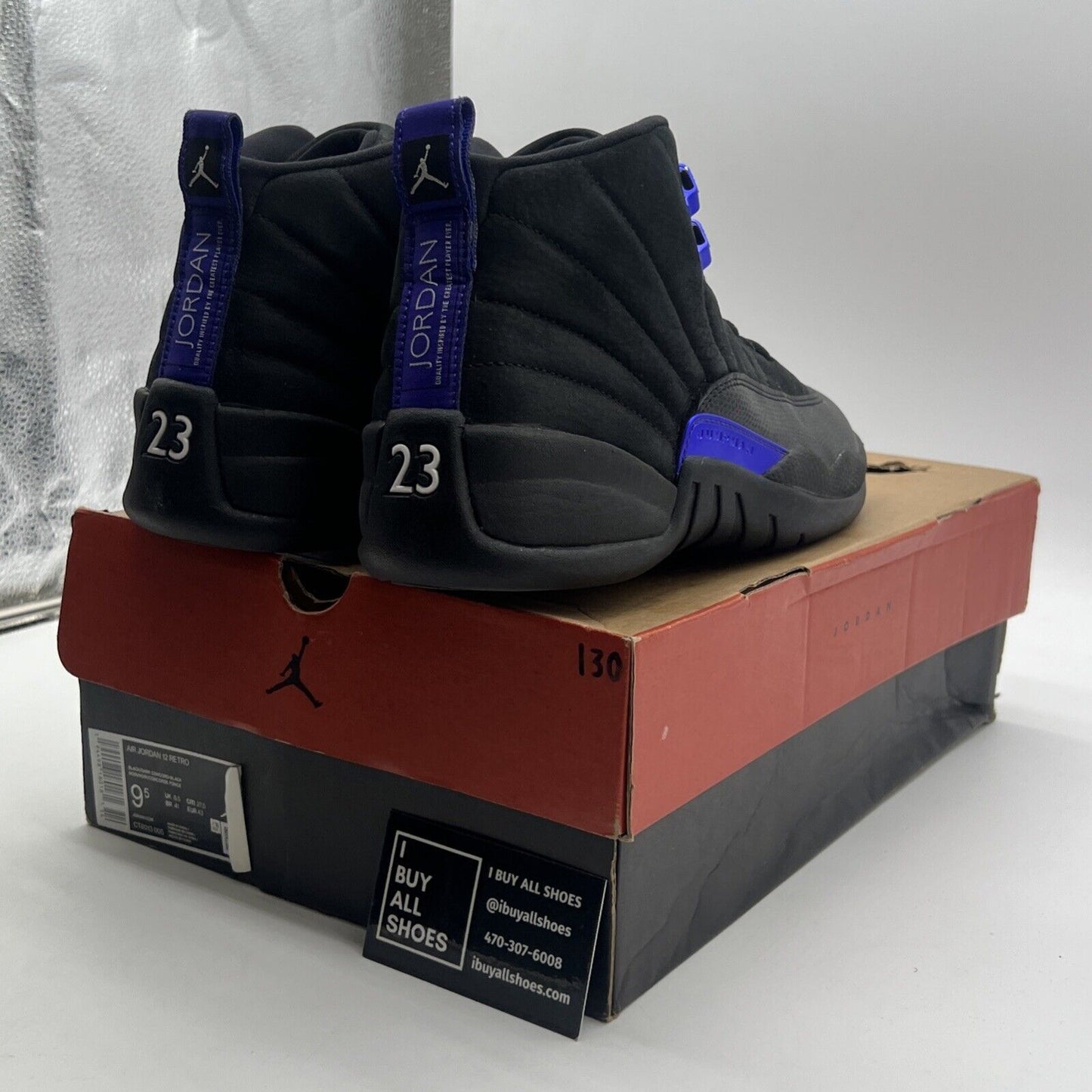 Size 9.5 - Air Jordan 12 Retro Dark Concord (CT8013-005)
