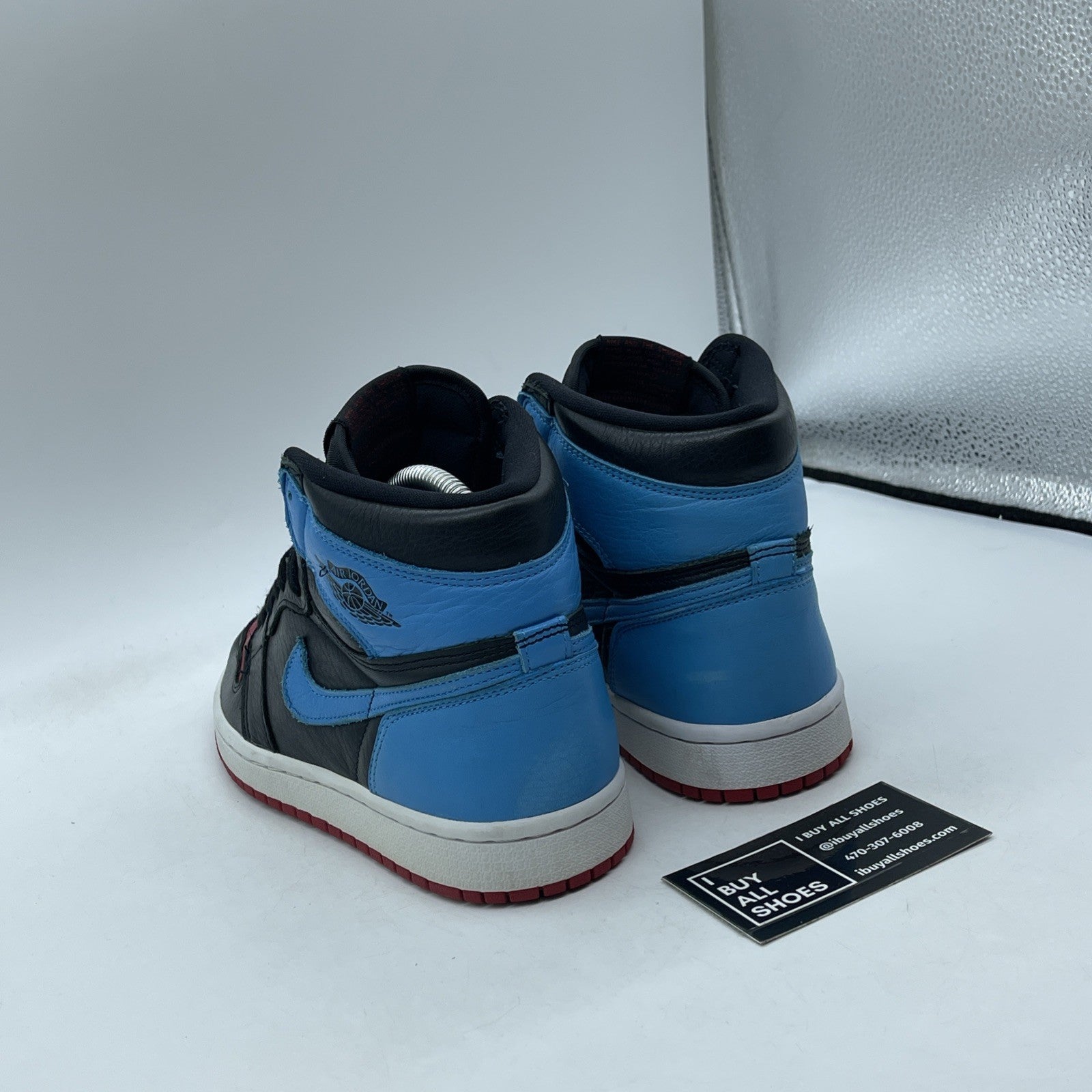 Size 6.5 - Jordan 1 High OG UNC To Chicago 2020 Red Black Leather (CD0461-046)