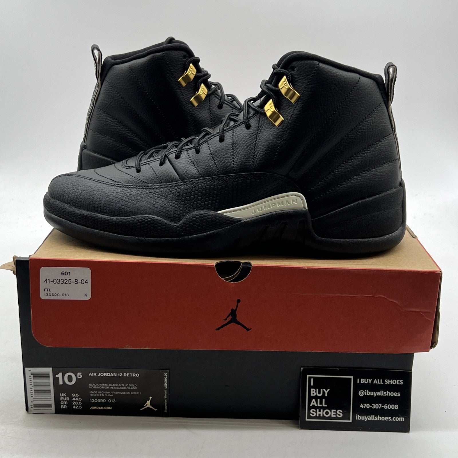 Size 10.5 - Air Jordan 12 Retro The Master (130690-013)