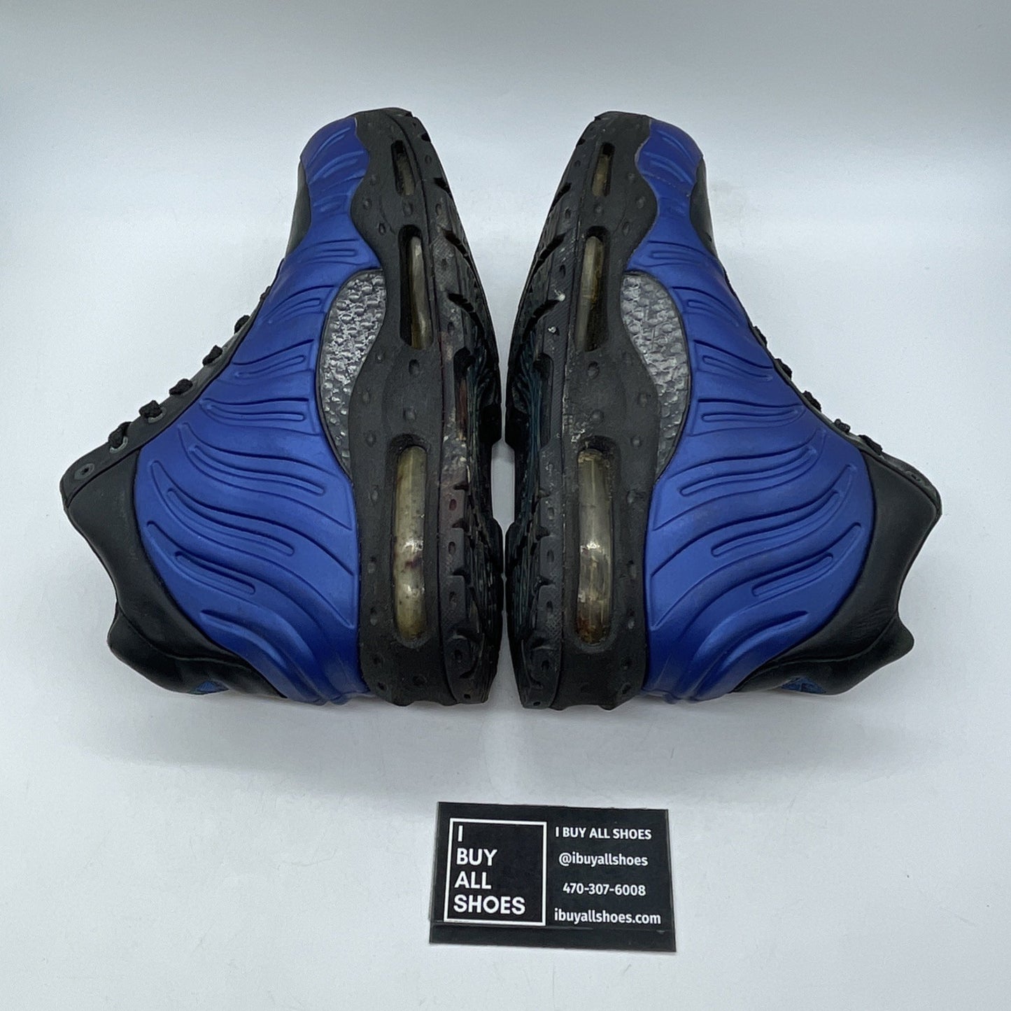 Size 7.5 - Nike Foamposite Blue (333791-502)