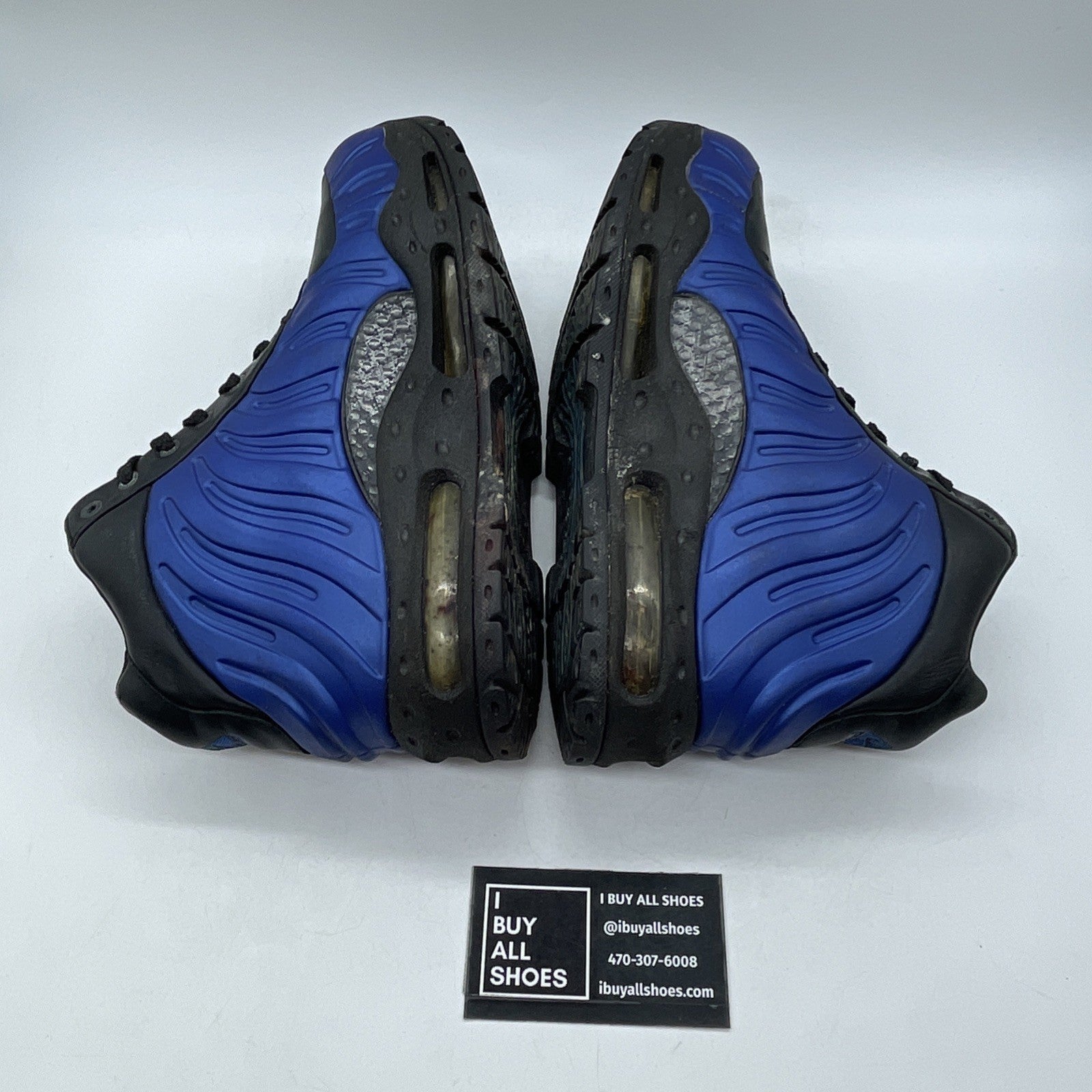 Size 7.5 - Nike Foamposite Blue (333791-502)