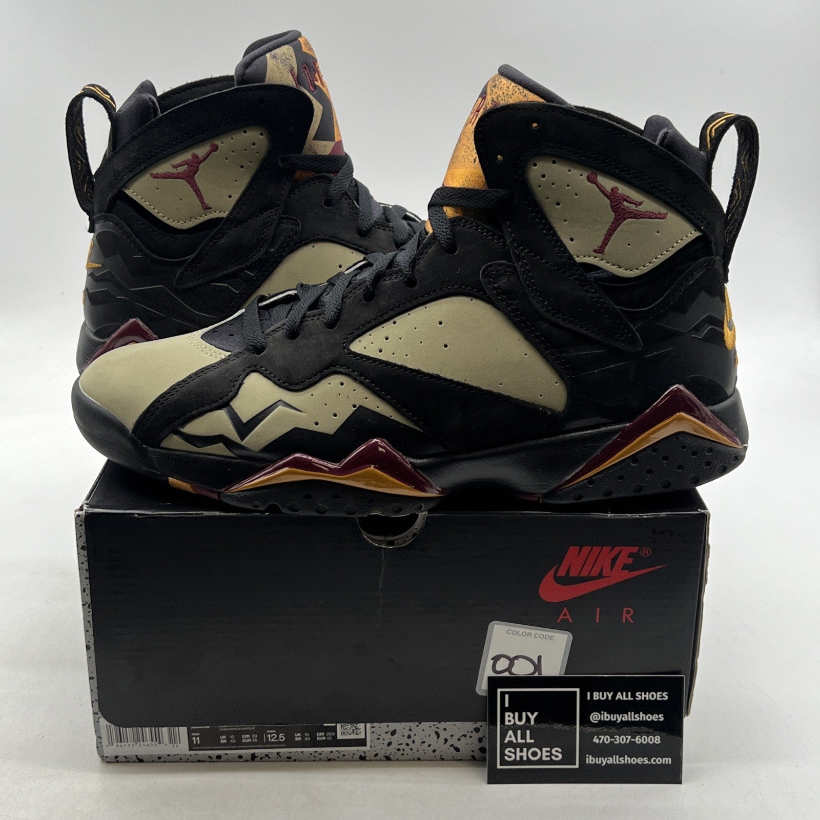 Size 11 - Air Jordan 7 Retro Black Olive 2023 (DN9782-001)
