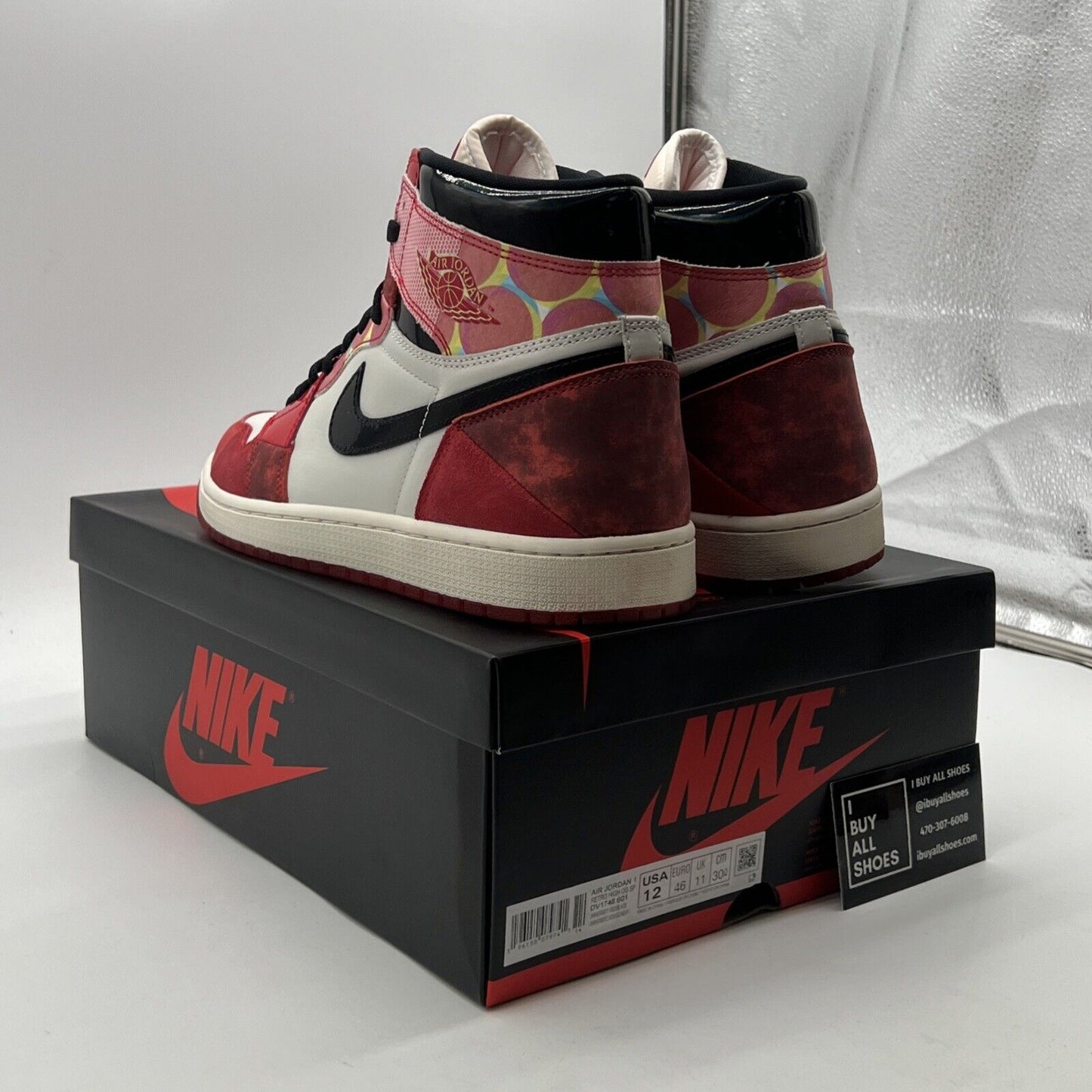 Size 12 - Air Jordan 1 Retro OG x Marvel High Next Chapter (DV1748-601)