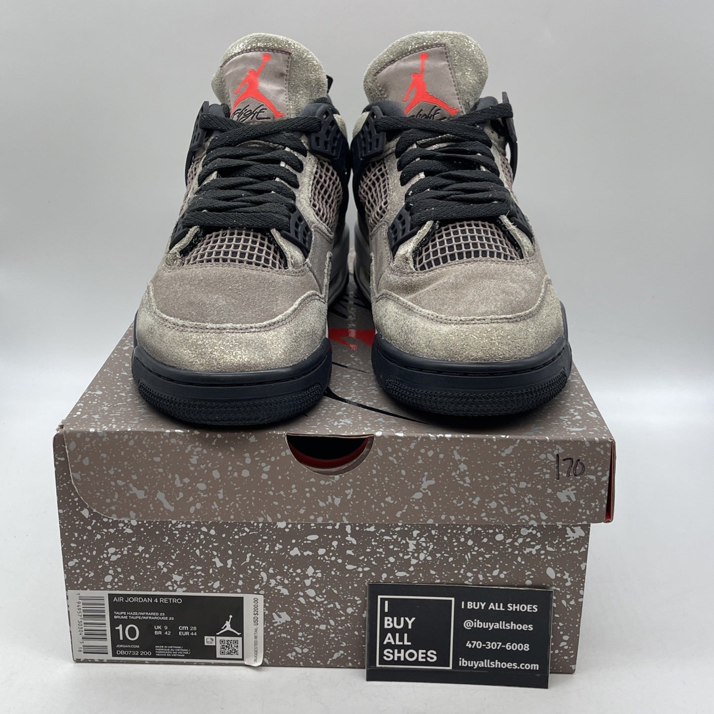 Size 10 - Air Jordan 4 Retro Mid Taupe Haze (DB0732-200)