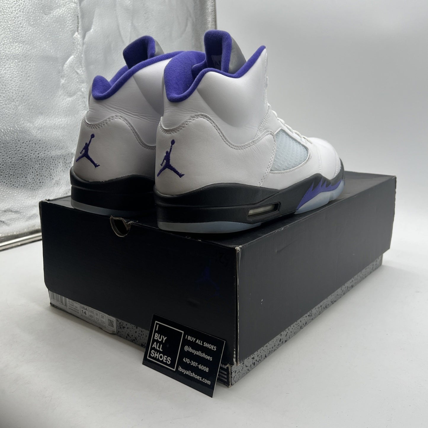Size 14 - Air Jordan 5 Concord 2022 (DD0587-141)