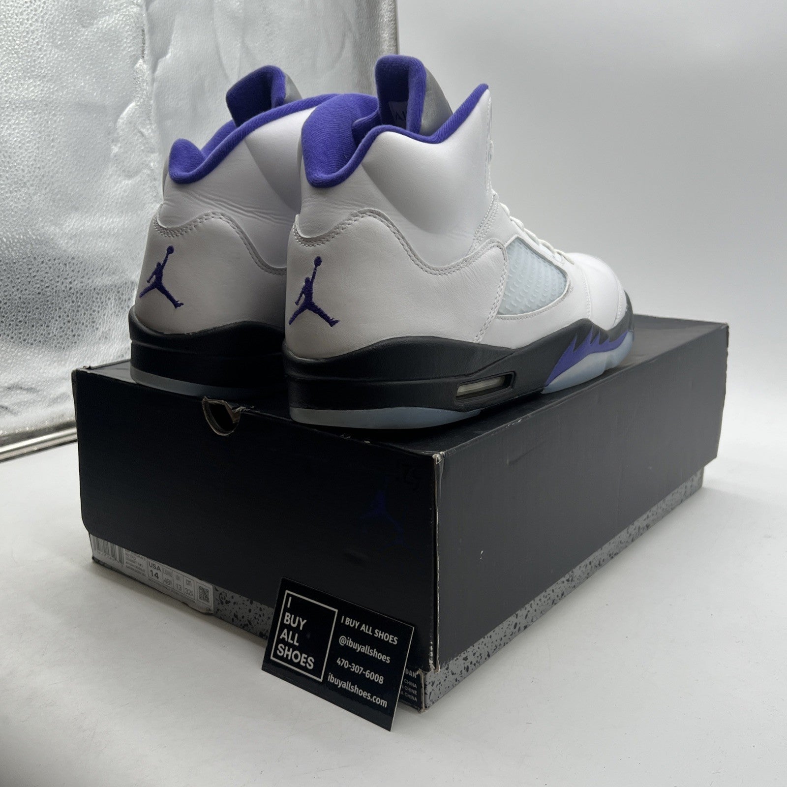 Size 14 - Air Jordan 5 Concord 2022 (DD0587-141)