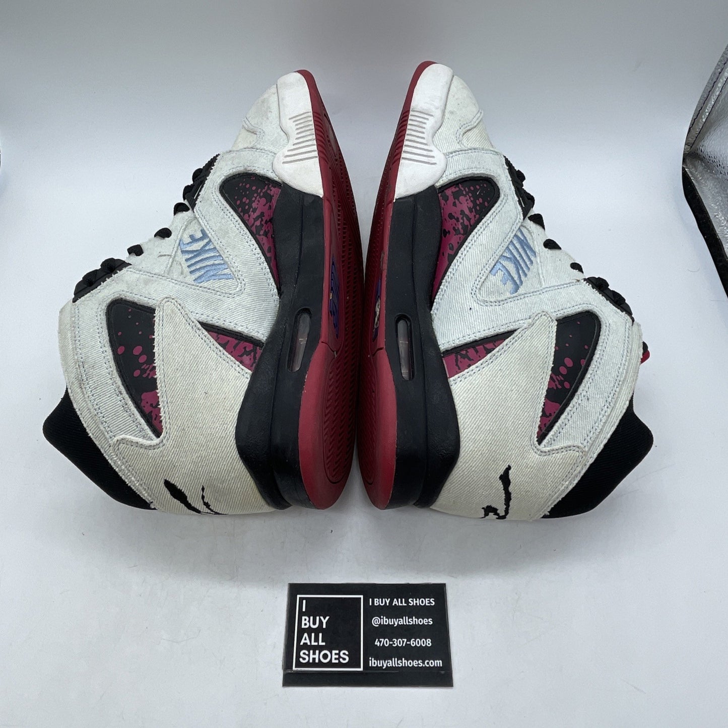 Size 13 - Nike Air Tech Challenge Hybrid Washed Denim (653874-400)