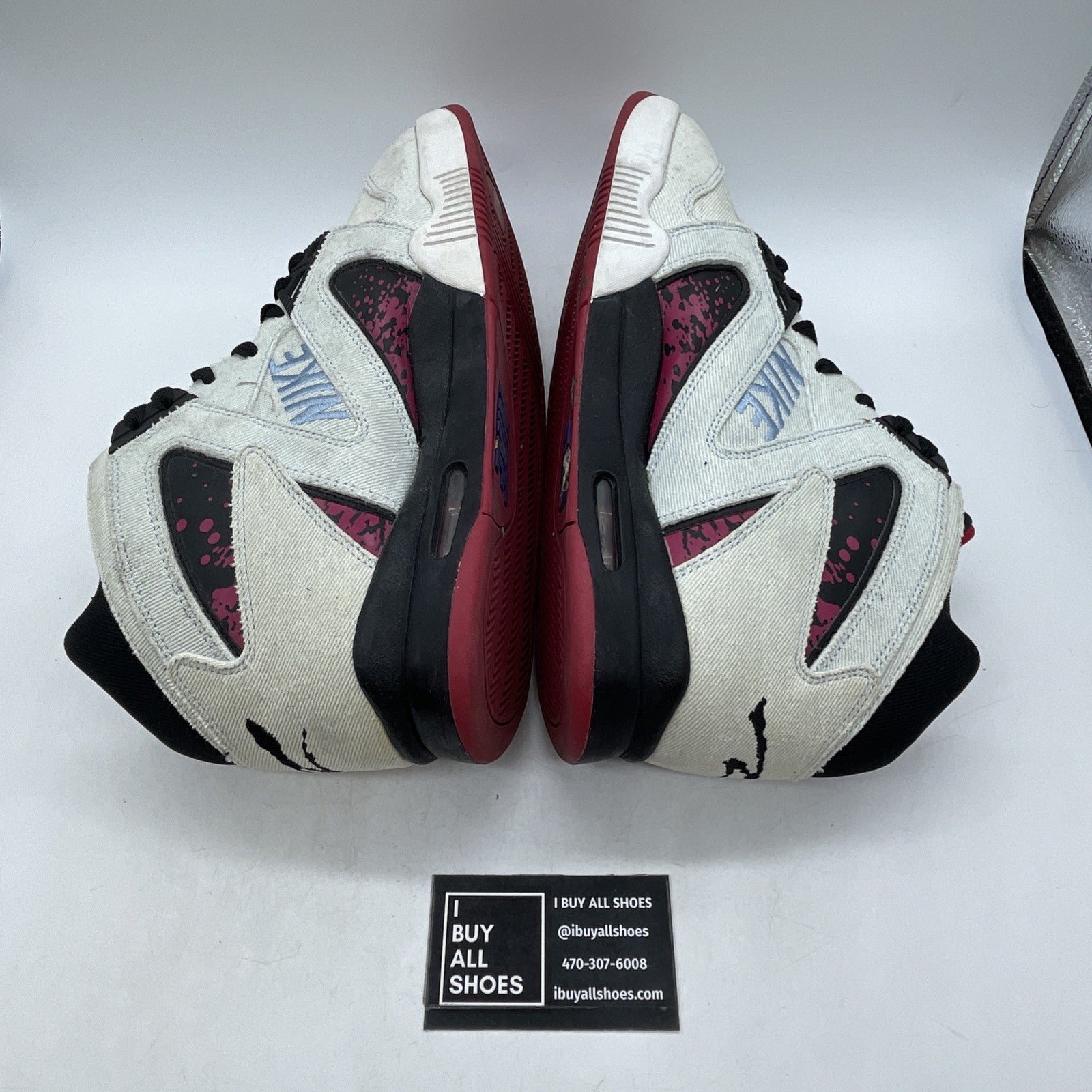 Size 13 - Nike Air Tech Challenge Hybrid Washed Denim (653874-400)