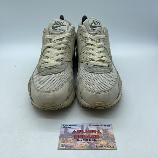 Size 8 - Nike Air Max 90 Essential Light Orewood Brown Suede Leather (537384-132