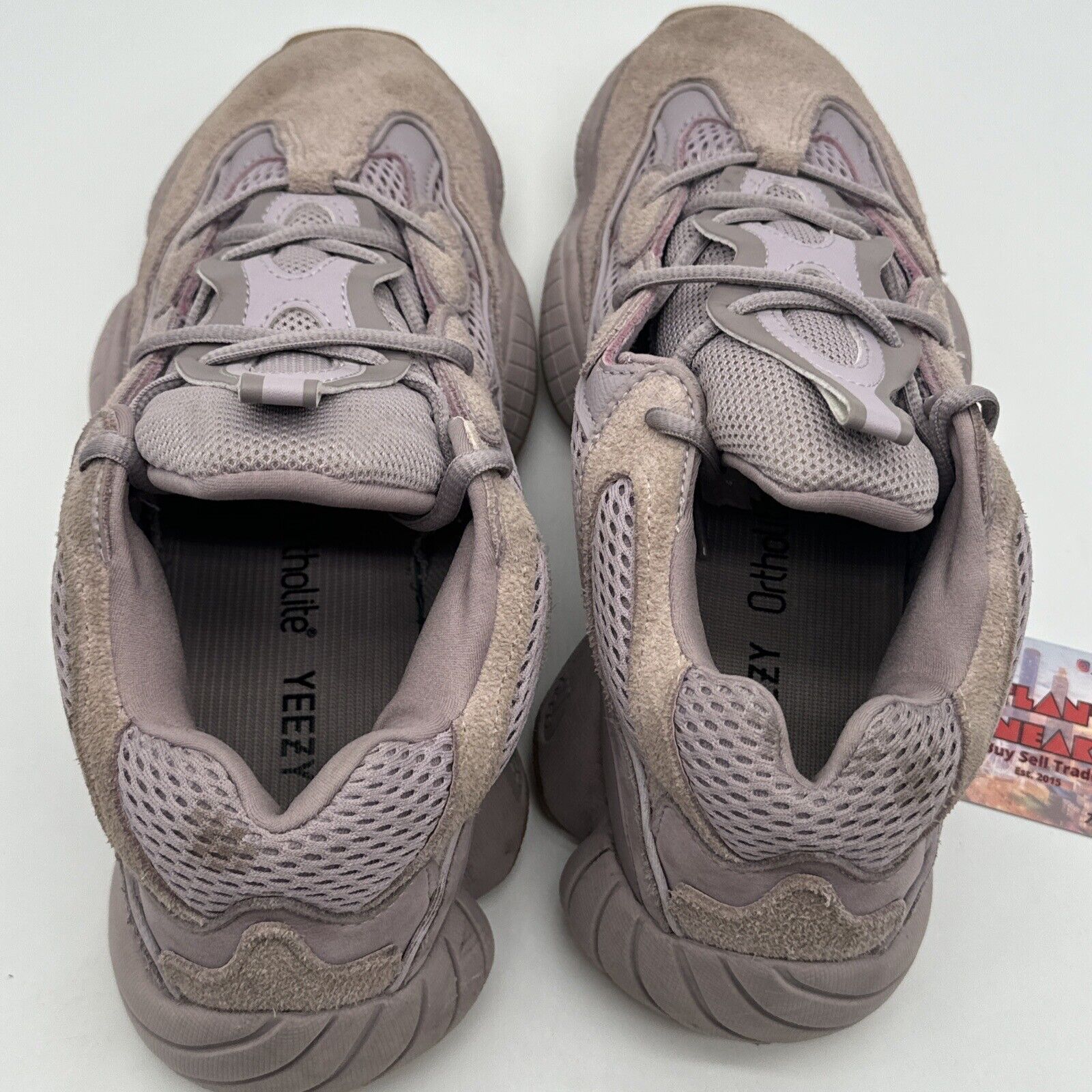 Size 9.5 - adidas Yeezy 500 Soft Vision Purple Gum Sole Lilac Light Spring Color