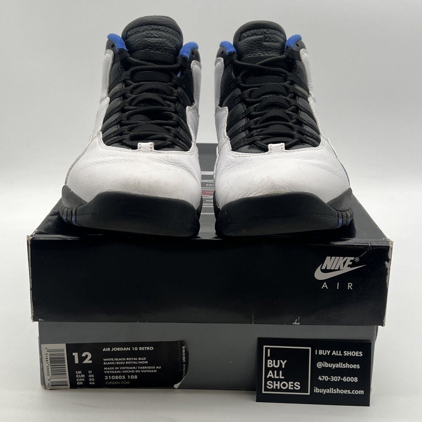 Size 12 - Air Jordan 10 Retro 2018 Orlando (310805-108)