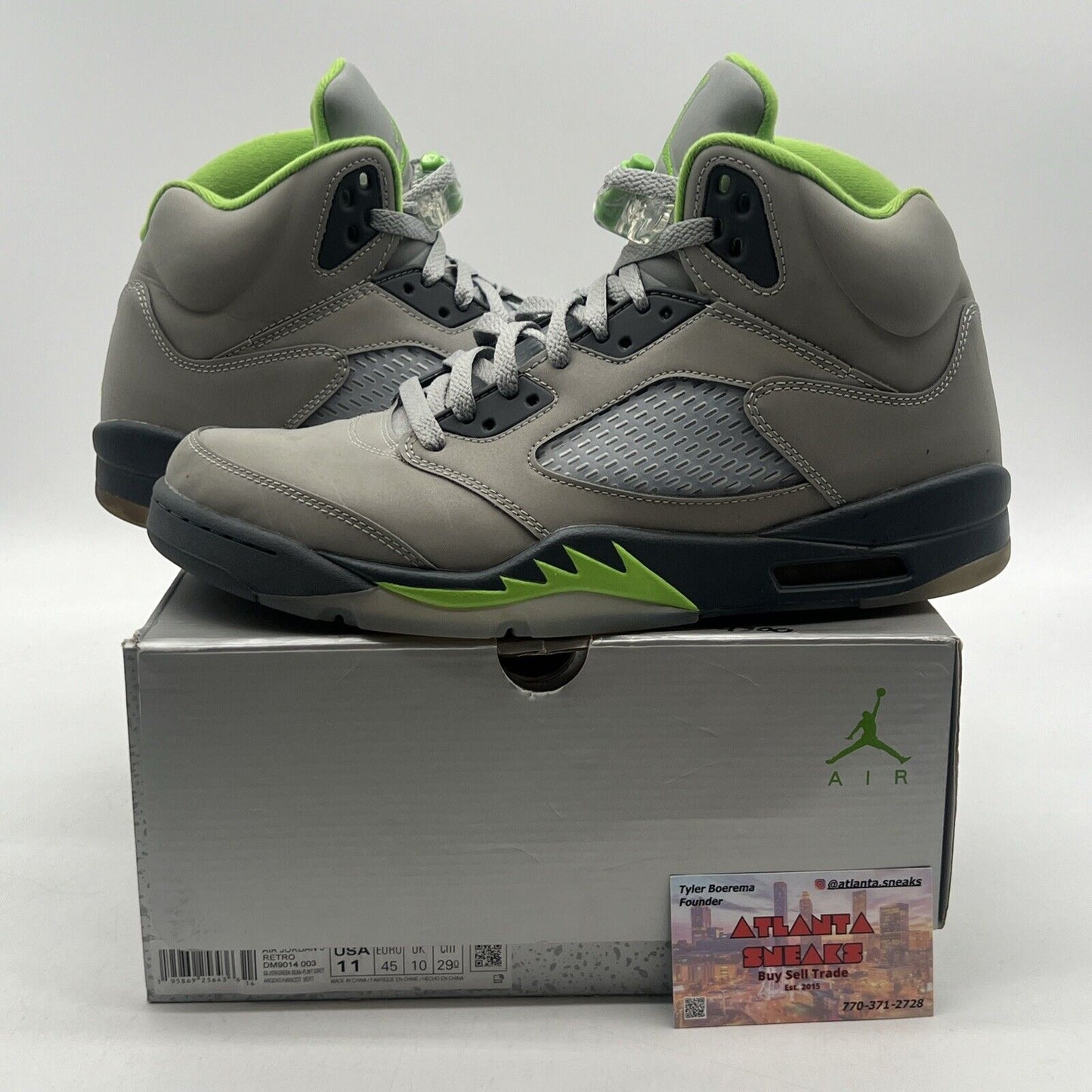 Size 11 - Jordan 5 Retro Green Bean Suede (DM9014-003)